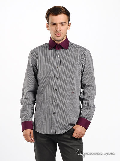 рубашка Double Black, цвет цвет серый