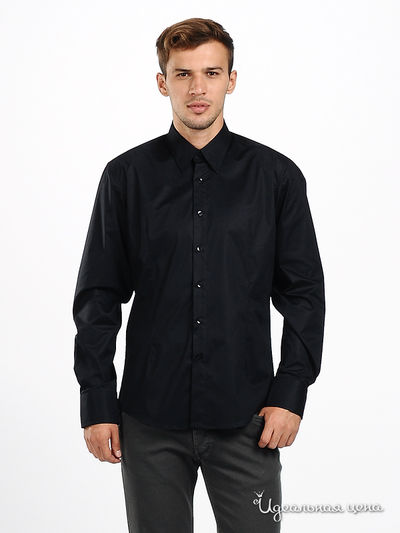 рубашка Double Black, цвет цвет темно-синий