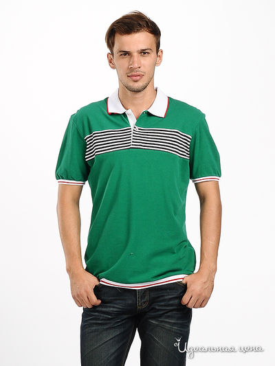 Футболка Double Black, цвет цвет зеленый