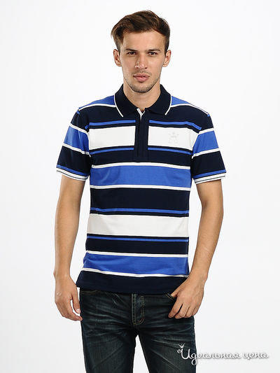 Футболка Double Black, цвет цвет синий