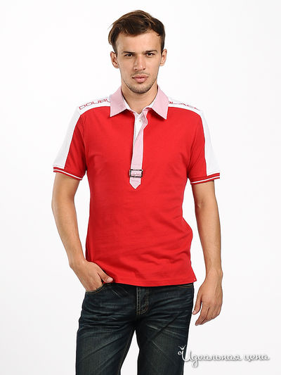 Футболка Double Black, цвет цвет красный