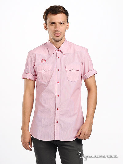 рубашка Double Black, цвет цвет красный