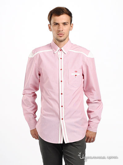 рубашка Double Black, цвет цвет красный