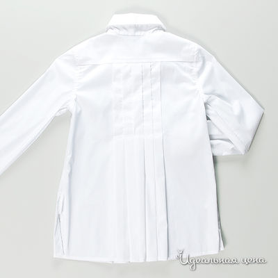 Блузка Twin-Set girl для девочки, цвет белый