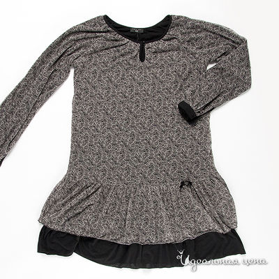 Платье Twin-Set Girl, цвет цвет серый