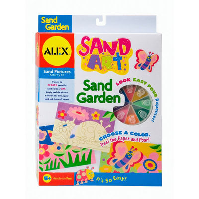 Игровой набор картина из цветного песка Alex САД, от 5 лет
