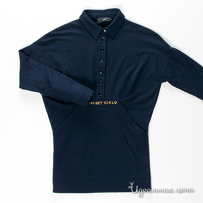 Джемпер Twin-Set Girl, цвет цвет темно-синий