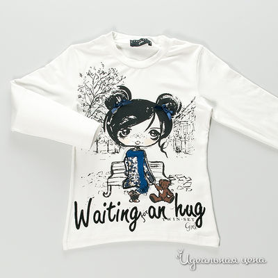 Футболка Twin-Set Girl, цвет цвет белый