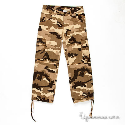 Джинсы Twin-Set Girl, цвет цвет коричневый