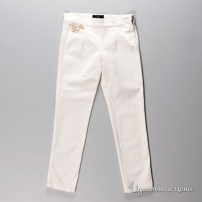 Брюки Twin-Set Girl, цвет цвет белый