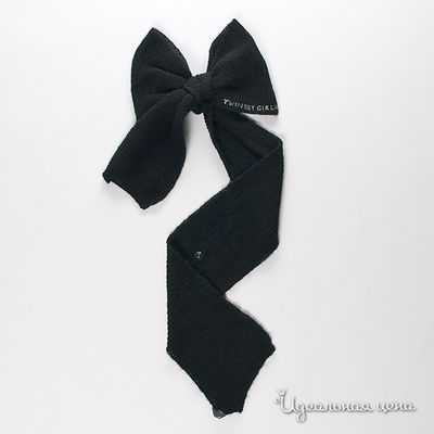 Шарф Twin-Set Girl, цвет цвет черный