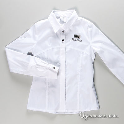 Блузка Twin-Set Girl, цвет цвет белый