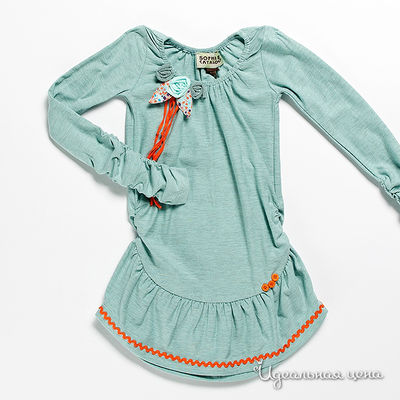 Туника Sophie Catalou, цвет цвет серо-бордовый