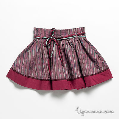 Юбка Sophie Catalou, цвет цвет бордово-фиолетовый