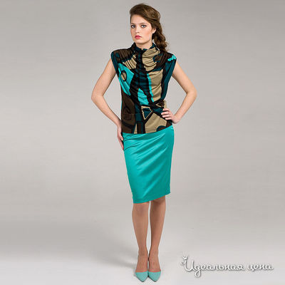 Юбка Levall, цвет цвет зеленый