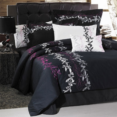 Комплект постельного белья Leonardo, цвет цвет черный