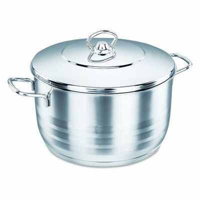 Кастрюля Korkmaz, цвет цвет блестящий металлик