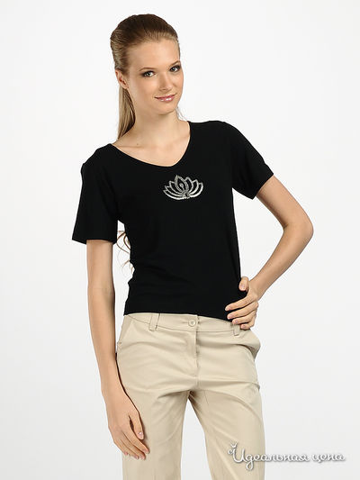 Футболка Max Ferrary, цвет цвет черный