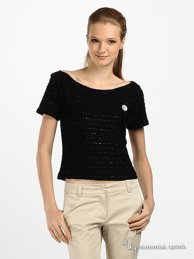 Топ Max Ferrary, цвет цвет черный