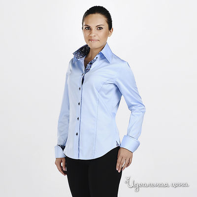 Рубашка Jess France, цвет цвет голубой