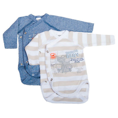 Комплект боди Absorba, цвет цвет синий