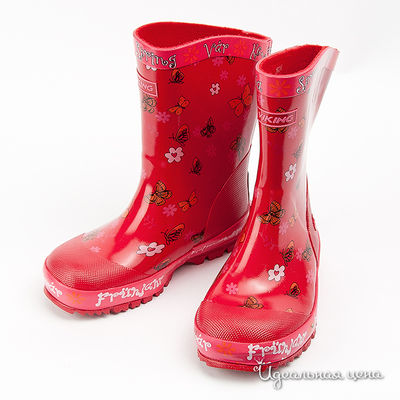 Сапоги Viking, цвет цвет красный