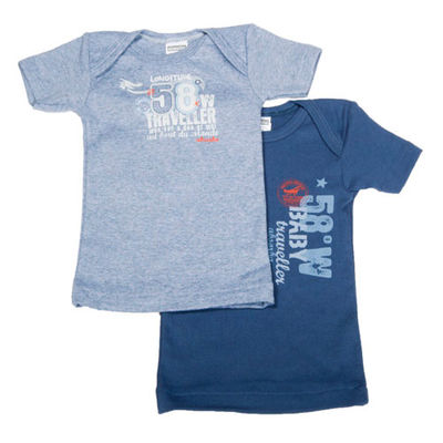 Комплект футболок Absorba, цвет цвет синий