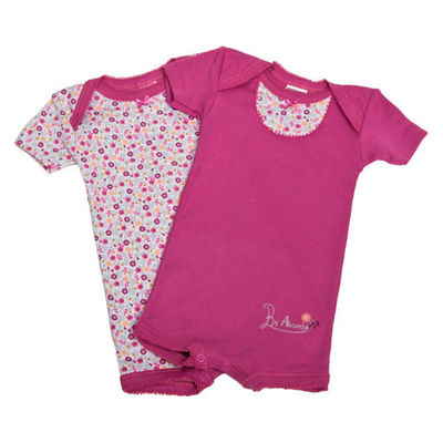 Комплект боди Absorba, цвет цвет розовый