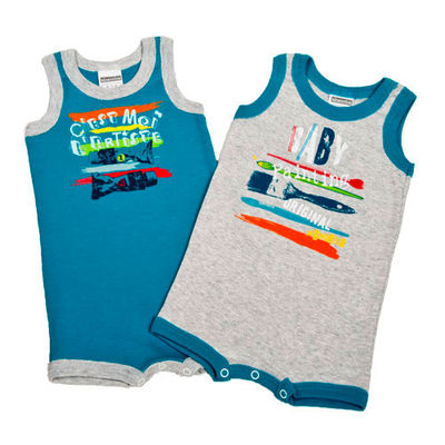 Комплект боди Absorba, цвет цвет бирюзовый