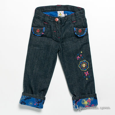 Брюки Krickets, цвет цвет синий