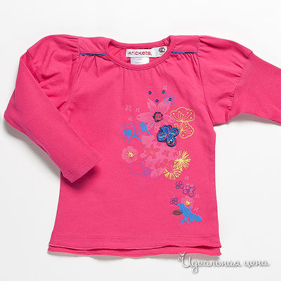 Футболка Krickets, цвет цвет малиновый