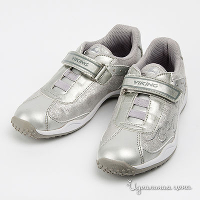 Полуботинки Viking, цвет цвет серебристый
