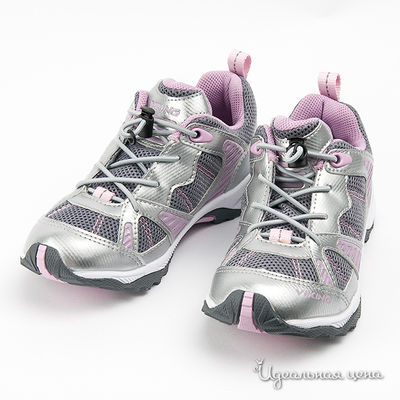 Полуботинки Viking, цвет цвет серый / розовый