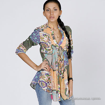 Туника Fornarina, цвет цвет мультиколор