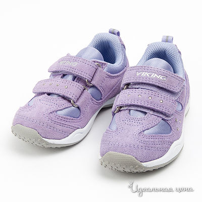 Полуботинки Viking, цвет цвет сиреневый