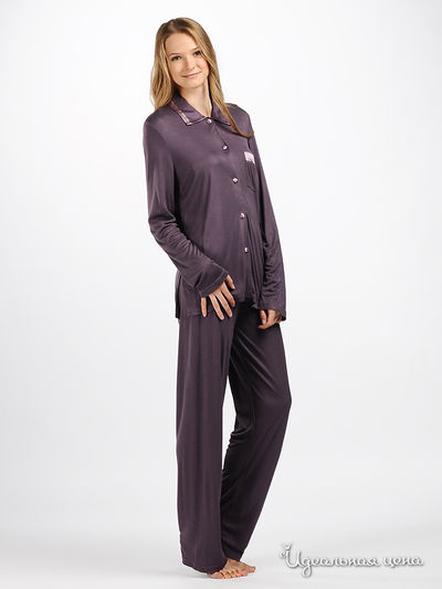Пижама Fancy, цвет цвет сливовый