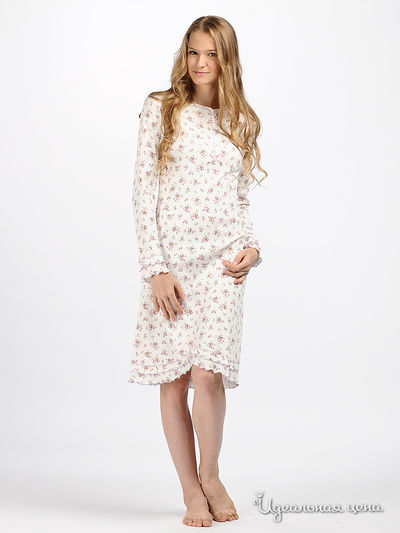 Ночная сорочка Fancy, цвет цвет кремовый / розовый