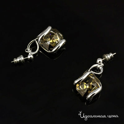 Серьги Andrea Marazzini, цвет цвет дымчатый