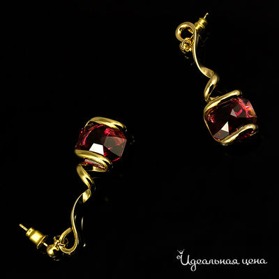 Серьги Andrea Marazzini, цвет цвет красный