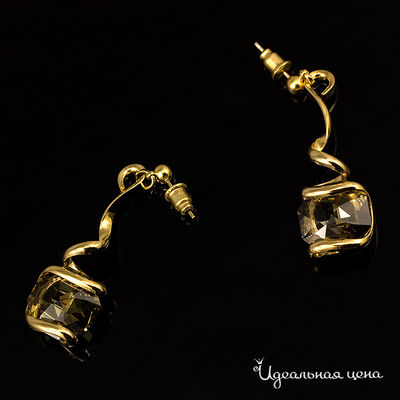 Серьги Andrea Marazzini, цвет цвет дымчатый