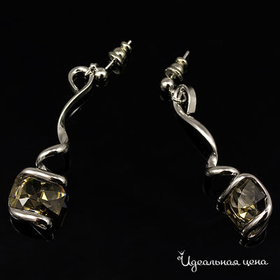 Серьги Andrea Marazzini, цвет цвет дымчатый