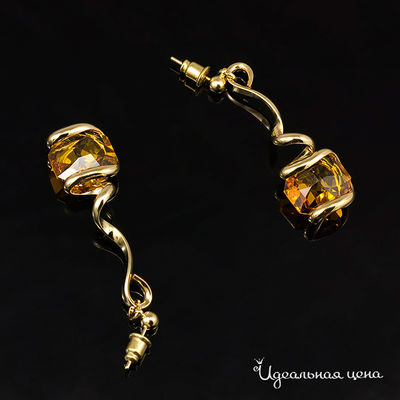 Серьги Andrea Marazzini, цвет цвет топаз