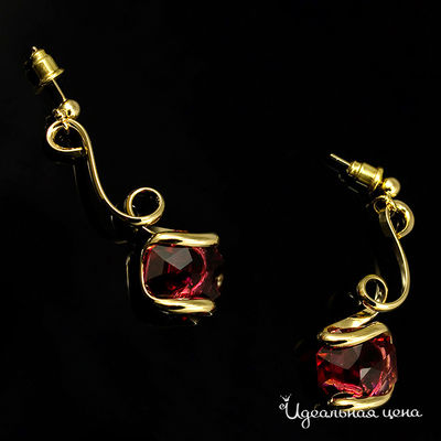 Серьги Andrea Marazzini, цвет цвет красный