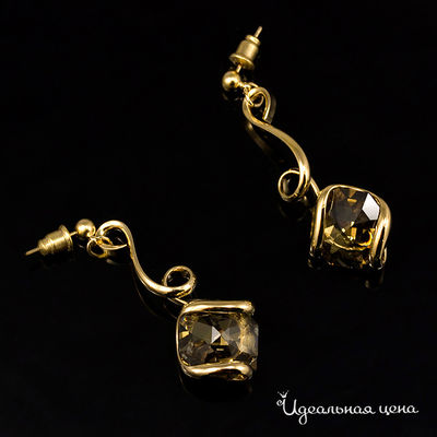 Серьги Andrea Marazzini, цвет цвет дымчатый