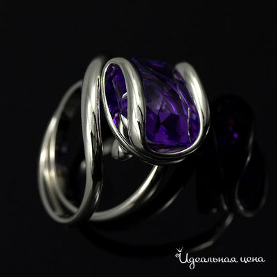 Кольцо Andrea Marazzini, цвет цвет фиолетовый