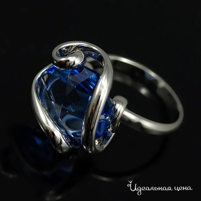 Кольцо Andrea Marazzini, цвет цвет синий