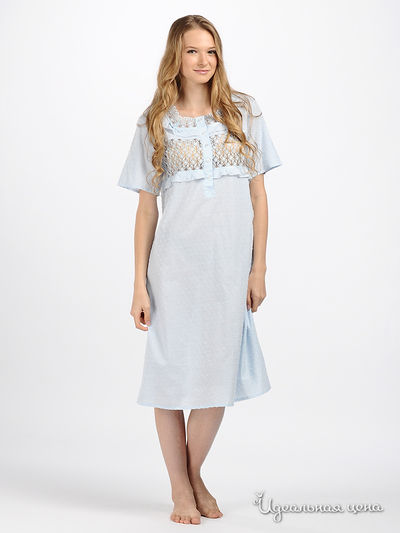 Ночная сорочка Fancy, цвет цвет голубой