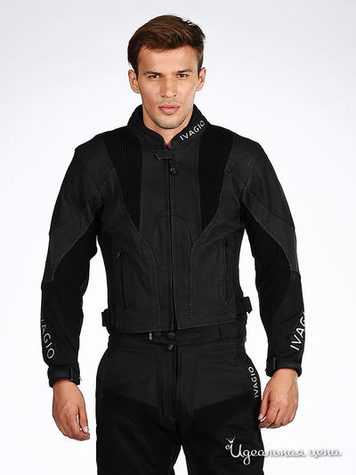 Мотокуртка Ivagio, цвет цвет черный