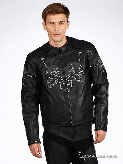 Мотокуртка Ivagio, цвет цвет черный