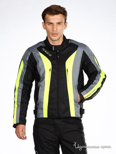 Мотокуртка Ivagio, цвет цвет мультиколор